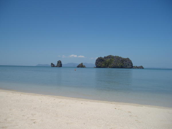 Beautiful beach in Langkawi