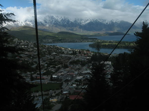 Queenstown from the Sky Line Gondola