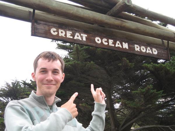Phil on the Great Ocean Road