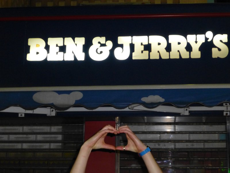 Ben & Jerry's shop