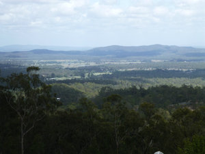 View from the house in Mount Tambourine
