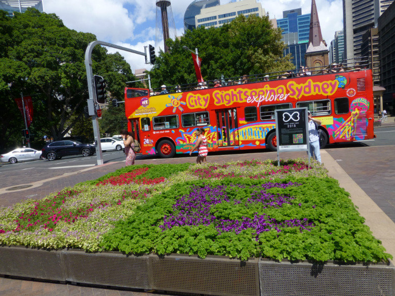 The Sydney flower displays - LOVE is this design