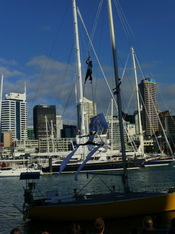 Auckland - boat circus 4