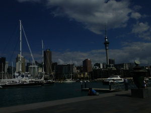 Auckland - Viaduct harbour boats 1