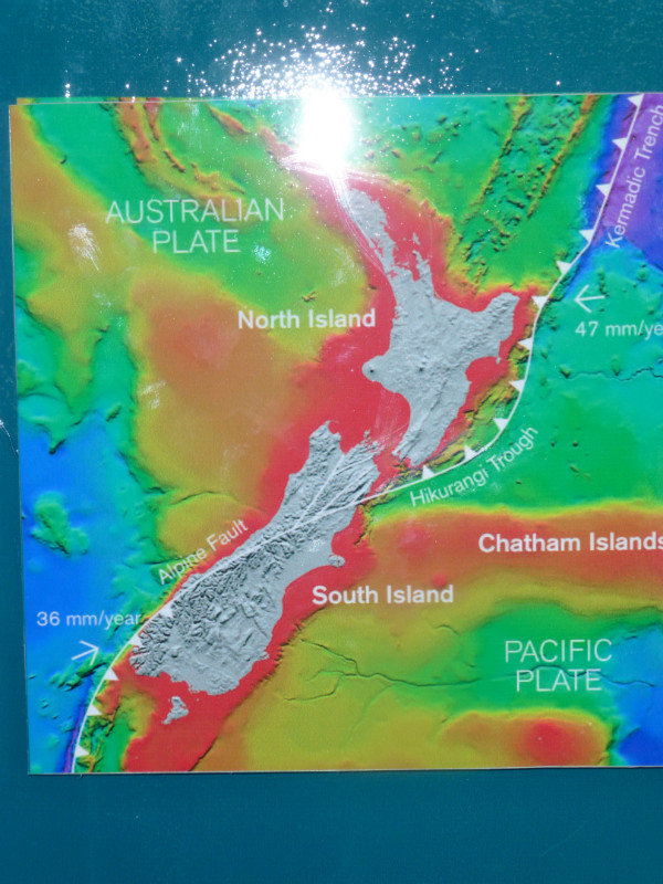 Milford Sound - NZ plate boundaries and Ocean heat