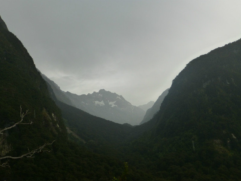 Milford Sound - Drive in View 1