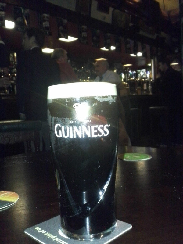 My last Guinness in Dublin :(