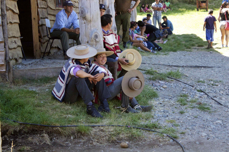 Chilean cowboys known as Huasos