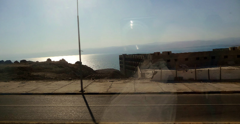 THE DEAD SEA FROM THE ROAD