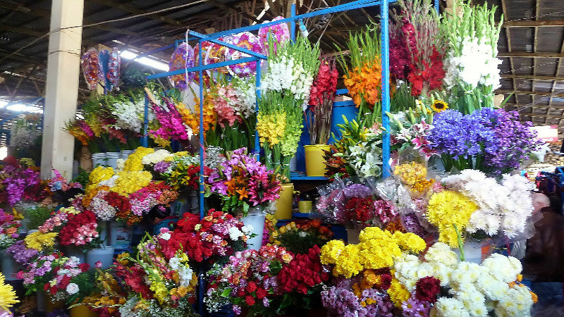 FLOWERS AT MARKET