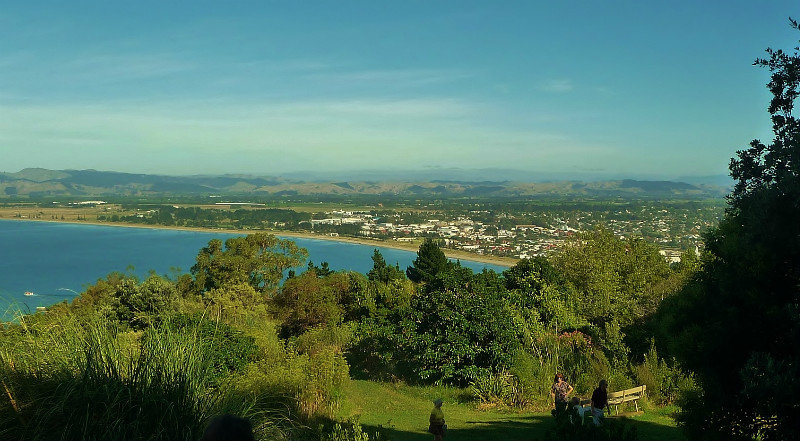 GISBORNE FROM THE HILL
