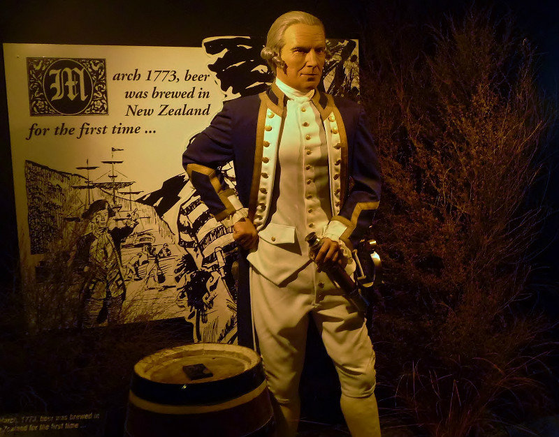 CAPTAIN COOK LIKED BEER