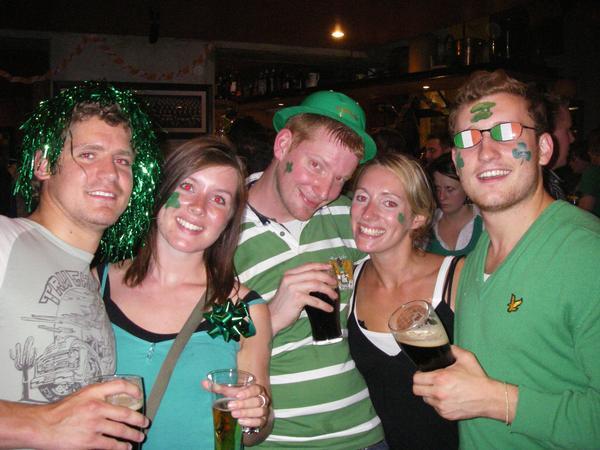 St Paddy's day in Wellington