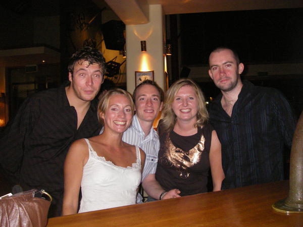 Dave, me, Mike, Fiona and Kev