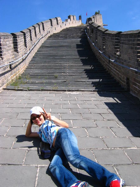 on sunny day(great wall)