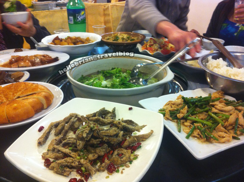 Lunch in Zhangjiajie