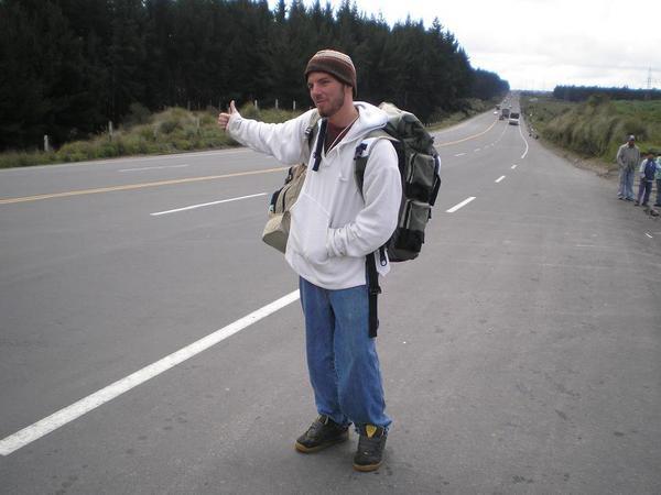 Hitchhiking to Lacacunga