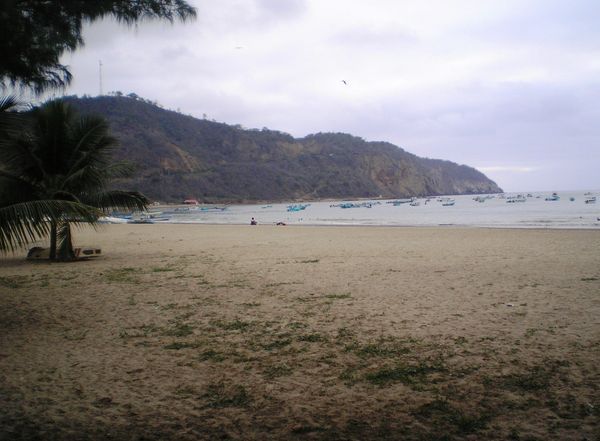 La playa de Puerto Lopez