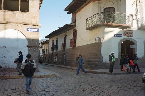 Cuzco Street Corner
