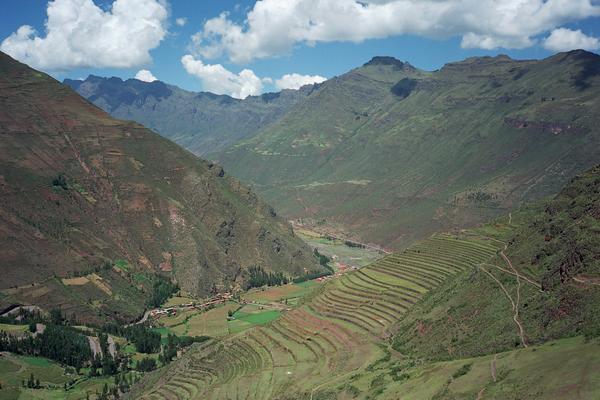 Inca Terraces at Pisac