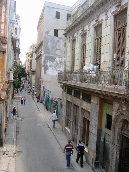 Narrow Street in Old Havana