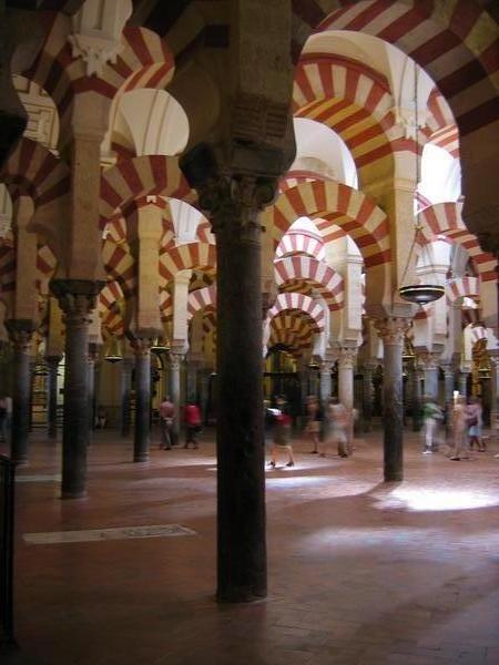 Inside the Mezquita