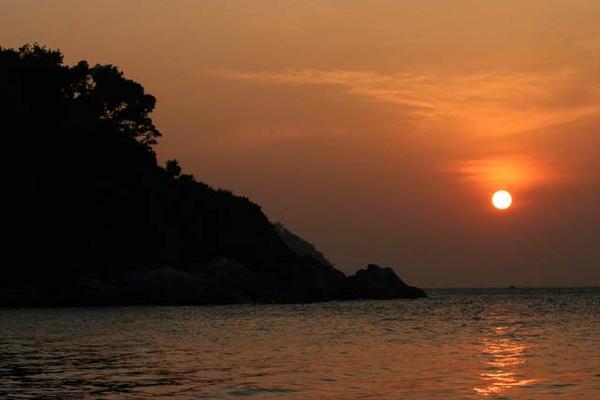 Koh Lipe...Sunset from my beach...