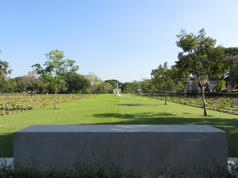 Cemetery in Kanchanaburi