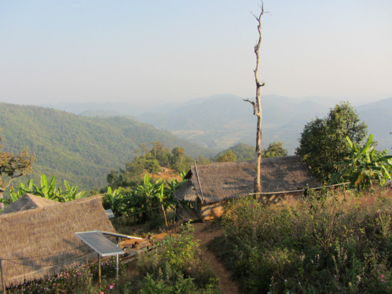 View from the Lahu village
