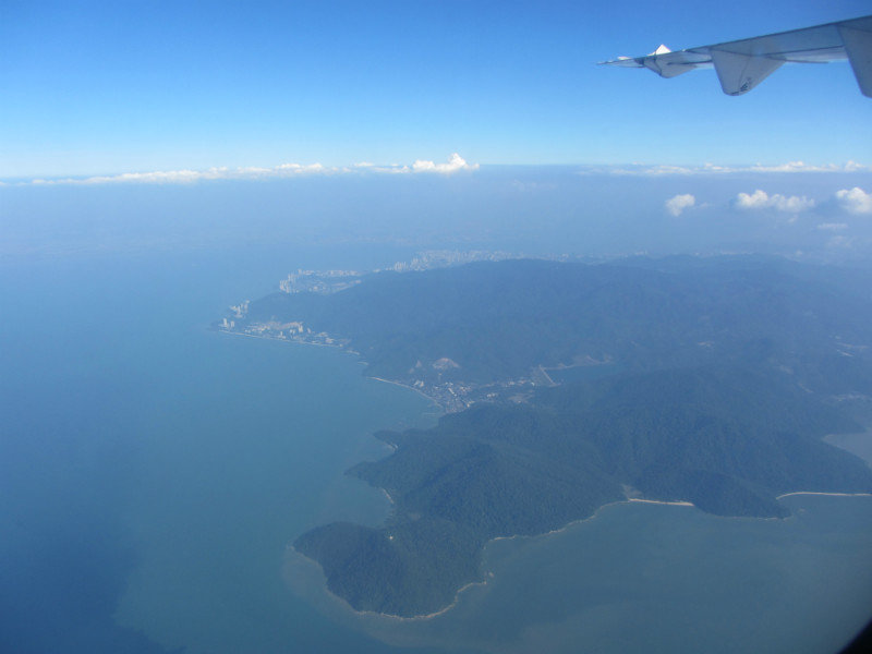 Penang from the air