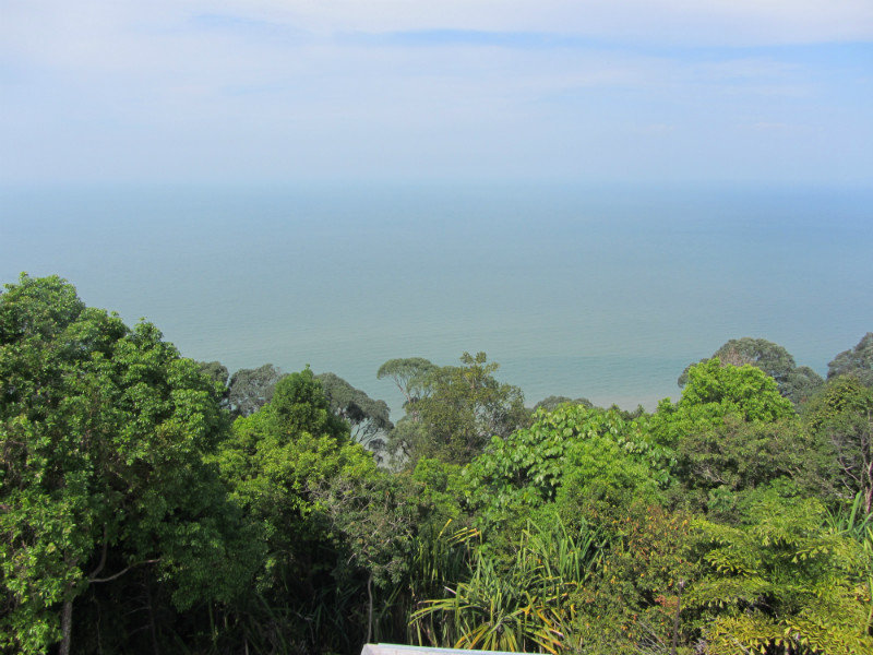 Penang National Park - view from lighthouse
