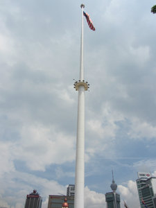 Flag in Merdeka (freedom) Square