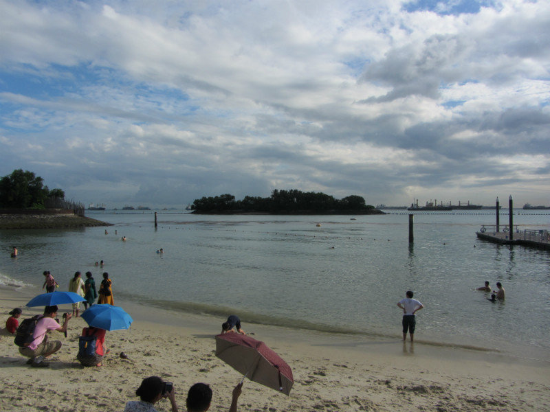 Beach on Sentosa Island