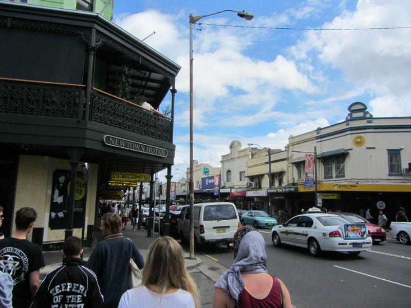 Newtown high street