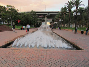 Water feature near Darling Harbour