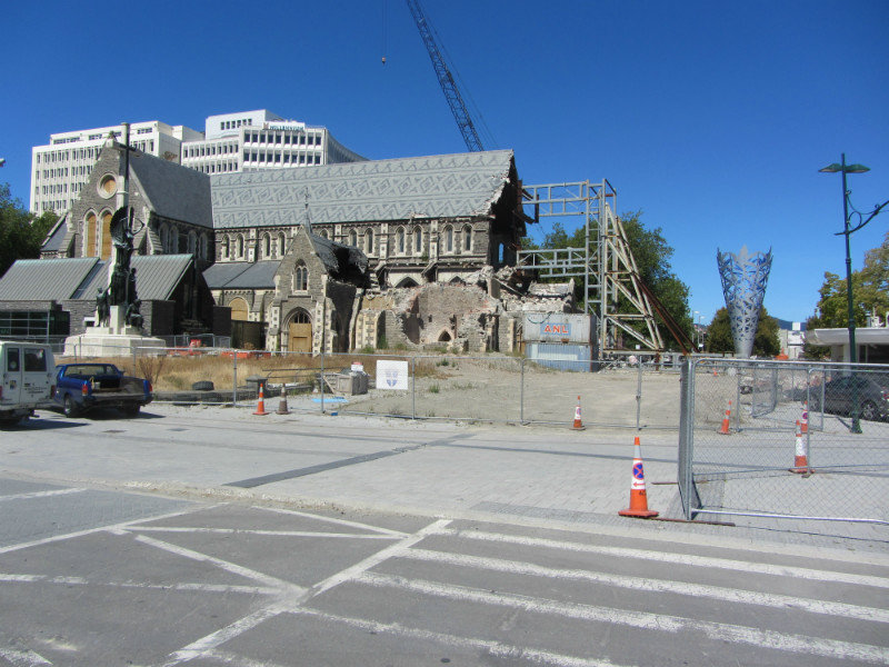 Christchurch - earthquake damage