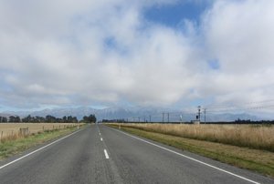 Canterbury Plains, heading west on Route 73
