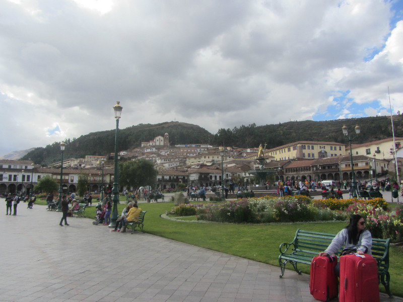 Plaza de Armas by day, looking north
