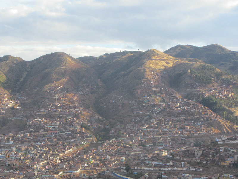 View from Cristo Blanco