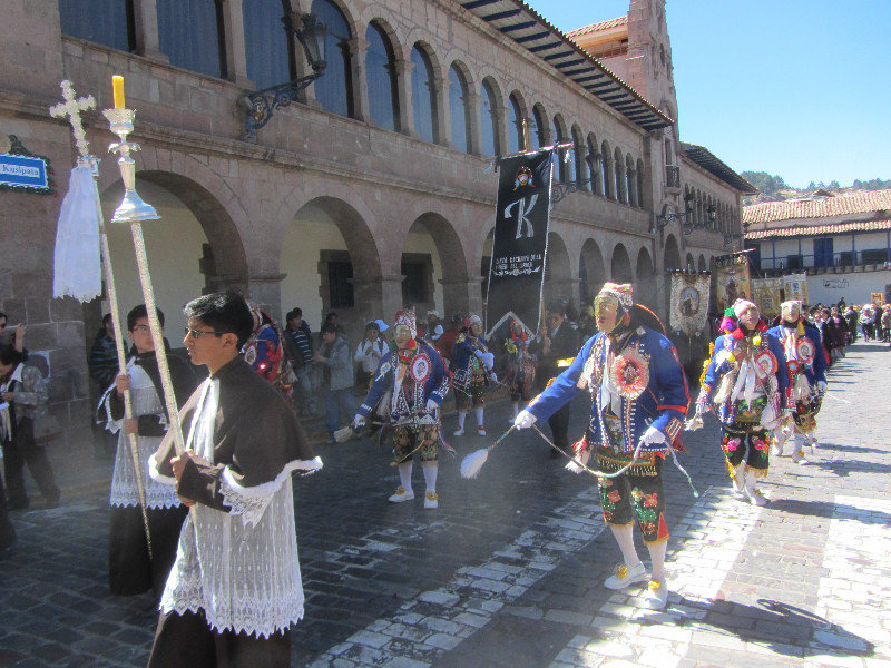 Parade in Plaza Regocijo