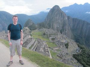 Machu Picchu - looking towards Huayna Picchu mountain