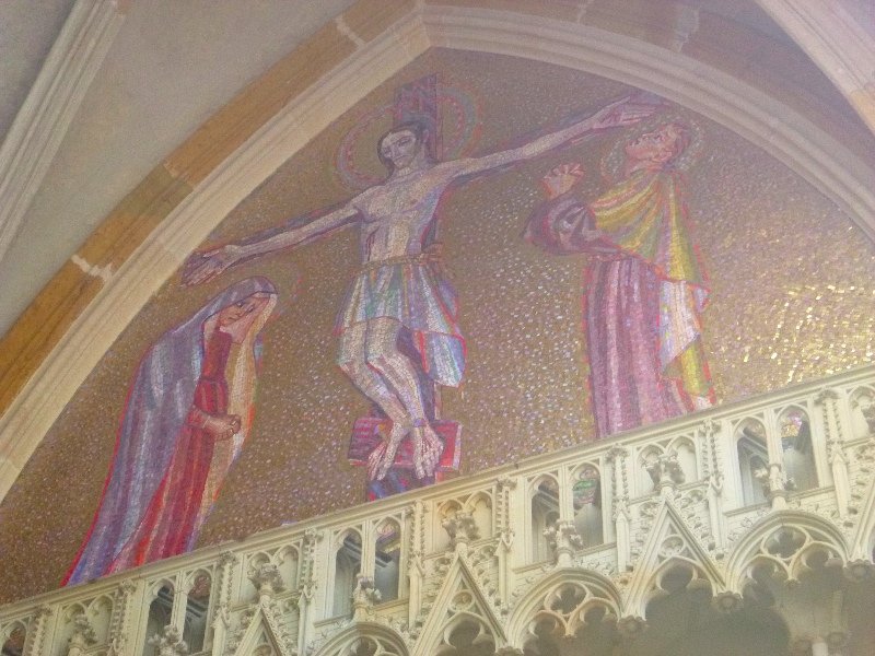 Paintings inside St. Vitus