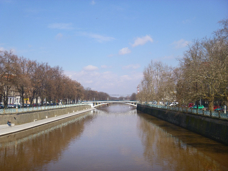 River in Hradec Králové