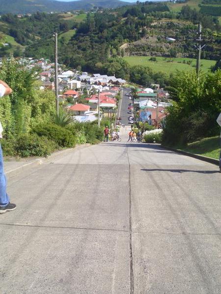 world's steepest street