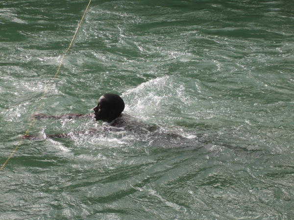 Still "swimming" at Agua Azul