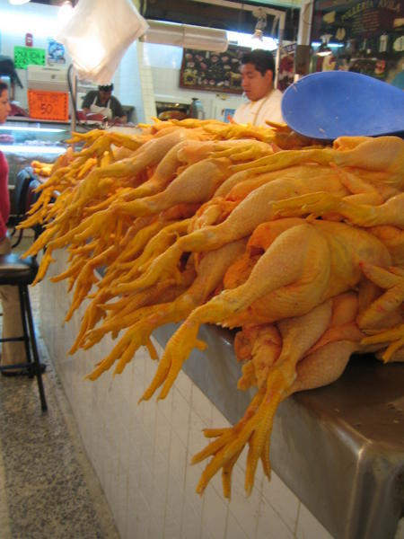 A chicken foot soup factory - Xochmilco