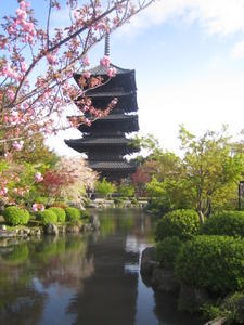 Toji temple pagoda