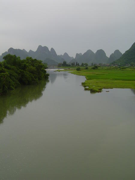 Up the Yulong river
