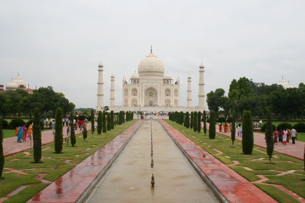 Thank God, after our chaotic train journey to Agra, it was all worth it in the end...