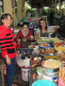 Local market for Cau Lao - Delicious!